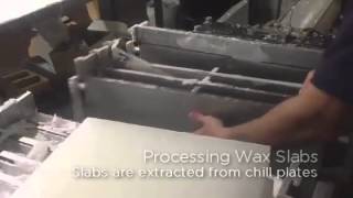 Wax Slabbing Machine Part 2 [upl. by Brockwell334]