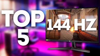 Los 5 MEJORES MONITORES GAMING 144HZ BARATOS de 2024  TOP 5 Monitores Gaming 144 Hz 2024 [upl. by Auqenwahs]