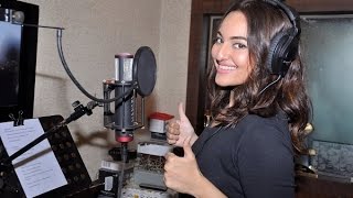 Sonakshi Sinha Records a Song for Akira [upl. by Ymeon]