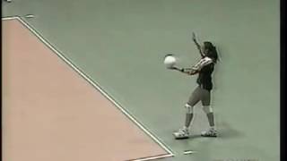 Grand Prix de Volei 1995 Brasil 3x2 Japão Sets 2 e 3 [upl. by Oicnerolf]