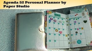 My Planner Agenda 52  Hobby Lobby First ImpressionsFlip Through [upl. by Namharludba]