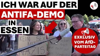 Kein Sx mit Nazis 😂  Stimmen von der AntifaDemo in Essen  AfD Parteitag 2024 [upl. by Uta]