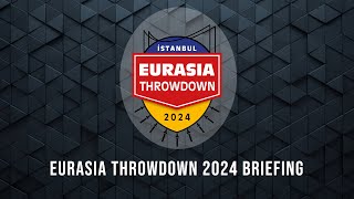 EURASIA THROWDOWN 2024 ÖDÜL TÖRENİ [upl. by Broucek]