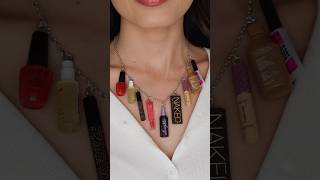 DIY CHARMS 🫶 Turning my Ulta Beauty Mini Brands Into a Necklace ultabeauty minibrands diy [upl. by Tierney]