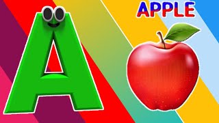 quotABC Phonics Song Learn Alphabet Sounds A to Z with Fun Words Rhymes ABCKidsTune [upl. by Terhune]