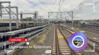 Sydney Metro Vlogs 26 Chatswood to Sydenham HIGHSPEED [upl. by Kutzenco]