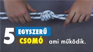 5 EGYSZERŰ CSOMÓ AMI MŰKÖDIK [upl. by Manolo]