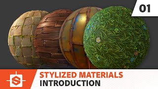 Stylized Materials with Substance Designer  Introduction  Adobe Substance 3D [upl. by Ingelbert]