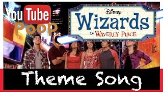 YTP  Wizards of Waverly Place THEME SONG [upl. by Crim566]