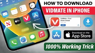 How To Download Vidmate in iphone  vidmate kaise download karen  vidmate app download [upl. by Atalanta968]