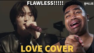 HE CAN SING KEYSHIA COLE 방예담 BANG YEDAM – Love Keyshia Cole Cover 몽베스트라이브REACTION [upl. by Puklich54]