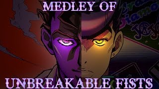 JOJO   砕けないの拳のメドレー Medley of Unbreakable Fists [upl. by Eniwtna905]