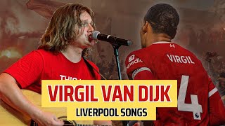 Virgil van Dijk song in FULL  Jamie Webster at BOSS Night [upl. by Nivad]