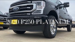 2020 Ford F250 Platinum 4x4 Review [upl. by Assetniuq574]