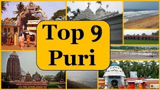 Puri Tourism  Famous 9 Places to Visit in Puri Tour [upl. by Moyer483]