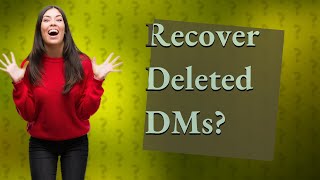 Can deleted Instagram DMs be retrieved [upl. by Sibby]