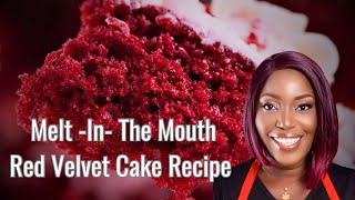 Melt in the Mouth Red Velvet Cake Recipe [upl. by Emmalyn]