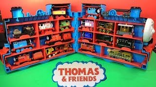 19 Thomas and Friends Trains in Diecast Mattel Trains Case better than Kinder Surprise [upl. by Watters527]