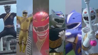 Hyakujuu Sentai Gaoranger  Each Rangers HenshinTransformation [upl. by Eiuqnom71]