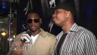 NBA Stars Dwyane Wade and Quentin Richardson Talk Bling and Bowling [upl. by Sible576]