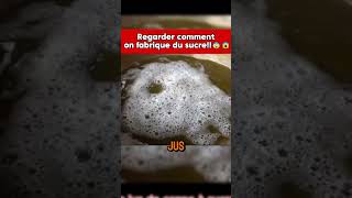 C’est comme ça qu’ils fabriquent le sucre 😱 shorts food recipe howtomake streetfood feed [upl. by Notsecnirp551]