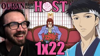 He Speaks  Ouran High School Host Club 1x22 Reaction [upl. by Yehudi755]