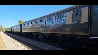 Tamworth Railway Station 45569 BAHAMAS DEPARTING P4 ON 1Z29 on 27th October 2024 [upl. by Gamali903]