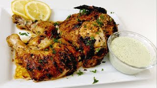 How to Make Peruvian Roast ChickenPollo a la Brasa with Green Sauce [upl. by Durnan812]