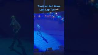 Toosii at Rod Wave Last Lap Tour Memphis Tennessee [upl. by Elvis]