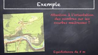 FT7  Comment réaliser une coupe topographique [upl. by Asila]