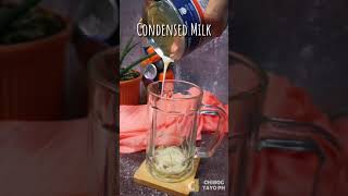 Milo Shake or Milo Dinosaur Recipe in 14 seconds shorts [upl. by Ennairod770]