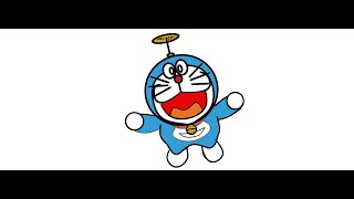 How to draw DORAEMON by using 3D PAINTShorts [upl. by Eelaras341]