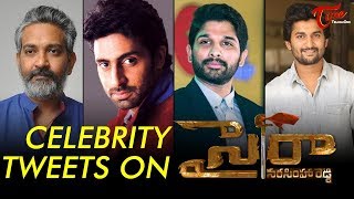 Celebrities Response On Sye Raa Narasimha Reddy [upl. by Hairam506]