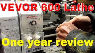 New Life Automotive Vevor 600 mini lathe 1 year review and Burke horizontal mill working [upl. by Aimar681]