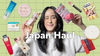 Japan Haul pt1 🌸 unboxing TikTok recommended Japanese skincare amp makeup products ⸜｡˃ ᵕ ˂ ⸝ [upl. by Epul]