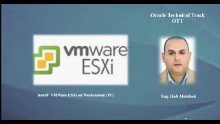 Install VMWare ESXi on PC  Arabic [upl. by Llered]