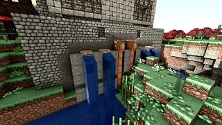 Minecraft Minecolonies Mod Multiple Styles including Cliffs and Caledonia [upl. by Slade]