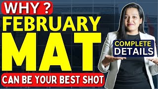 All About February MAT 2024✅Complete Overview Exam PatternFeesTop Colleges Accepting febMAT mba [upl. by Elenore]