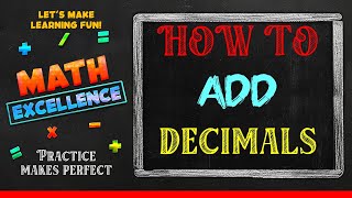 How To Master Addition of Decimals  Math Grade 5  Fun Way To Learn Math  Math Tutor  Math Lesson [upl. by Ocer]