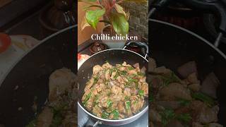 Chilli chicken hotel style shorts shortsfeed chicken food [upl. by Blatman]