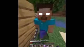 Minecraft Herobrine😱 shorts minecraft gaming [upl. by Aseyt]