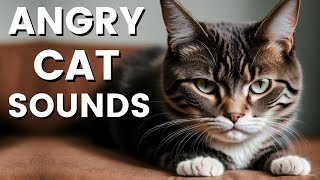 Angry Cat Sounds  Cat Meowing Sound Effects  In Ultra Slow Motion  8 Hours [upl. by Notlil468]