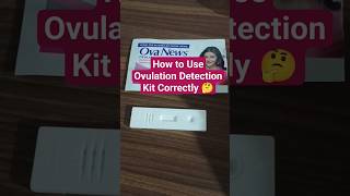 Using Ovulation Test kit 😱 shorts ovulation [upl. by Dame]