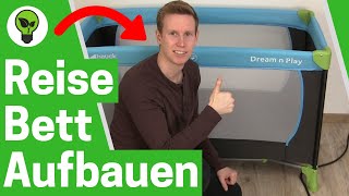 Reisebett Aufbauen ✅ ULTIMATIVE ANLEITUNG Wie Kinderreisebett amp Hauck Babybett Zusammenbauen [upl. by Ymmak]