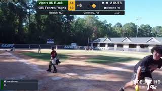 Vipers 8U Black  GBI Frozen Ropes 20241012 [upl. by Icyak]