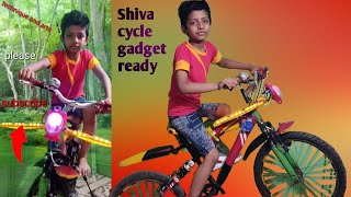 how to make gadget Shiva cycle at home Ghar per Shiva ki cycle ka gadget banaen techniqueandarts [upl. by Otxis]