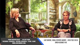 Asre Emrooz Tv Pouri Hoshiar Nejad Lily Bayat Real Estate Agent [upl. by Enelloc]