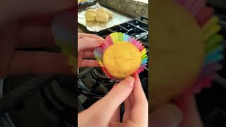 Delicious orange muffins food cooking baking foodie bakingcooking shorts [upl. by Alletse948]