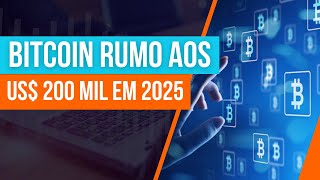 BITCOIN PODE SUPERAR US 200 MIL EM 2025 AFIRMA BERNSTEIN [upl. by Atisusej]