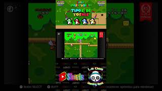 SUPER MARIO WORLD  TIPOS DE YOSHIS EXPLICADO shorts [upl. by Ahdar533]